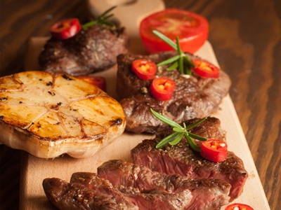 Picanha de Forno  com Manteiga de Alho