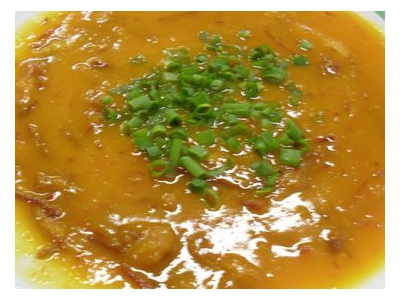 Sopa de de Carne Seca com Mandioca