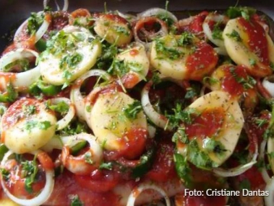 Fil� de Merluza com Batata ao Forno