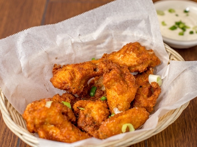 Tulipas de Frango com Molho de Churrasco